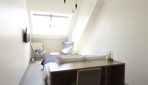 Habitación doble, no fumadores, baño compartido (Penthouse, only Shower 201)