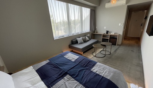 Habitación doble, no fumadores, baño compartido (Penthouse, &sofa bed,only Shower 204)