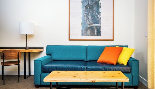 Habitación, 1 cama de matrimonio grande con sofá cama, accesible para personas con discapacidad