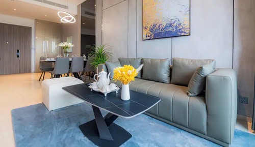 Suite familiar, 4 habitaciones, Acceso al salón del club, vistas a la ciudad