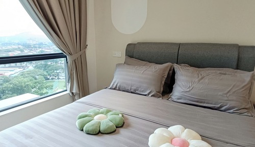 Apartamento superior, 1 habitación, balcón, vistas a la ciudad