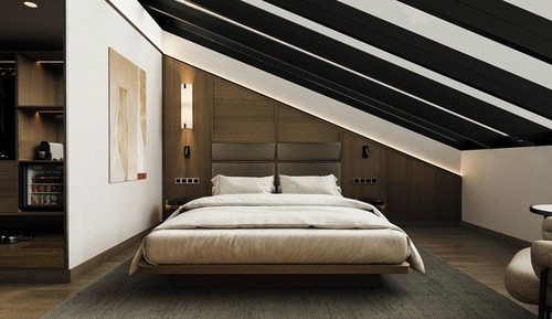 Habitación, 1 cama de matrimonio