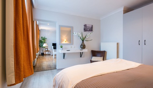 Apartamento Confort, 1 cama doble con sofá cama, vistas a la ciudad