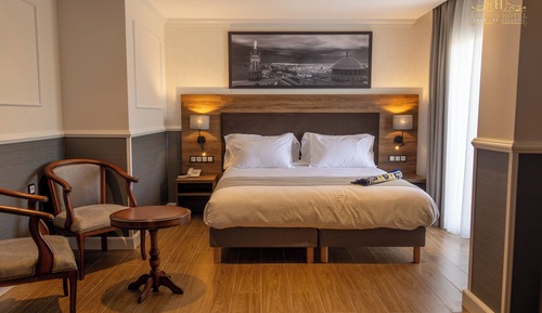 Habitación, 1 cama de matrimonio, vistas al jardín