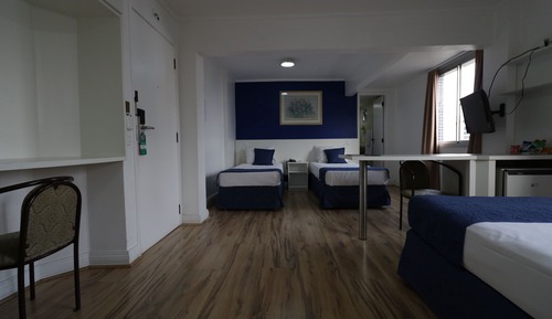 Habitación triple Deluxe, 3 camas individuales, vistas a la ciudad