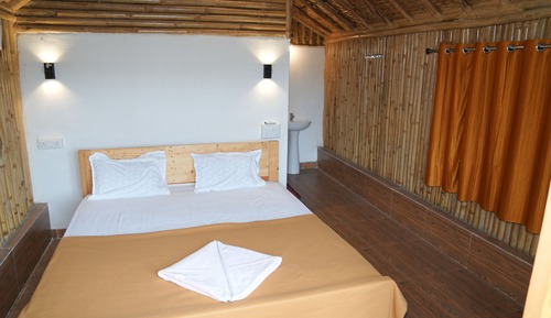 Habitación Deluxe doble, balcón, vistas al jardín