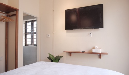 Basic Double Room, Balcony, Garden View