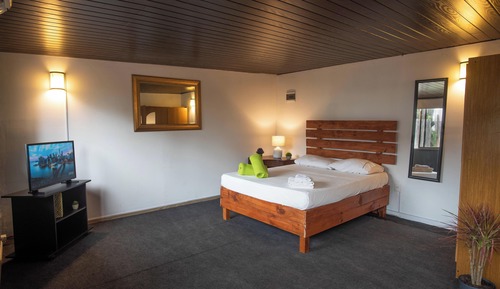 Cabaña Deluxe, patio, vistas al patio