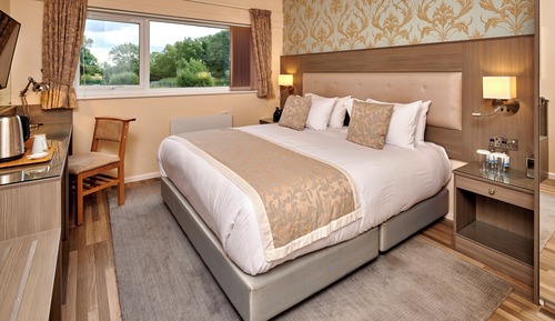 Habitación Deluxe doble, 1 cama de matrimonio grande, vistas al lago