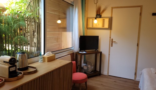 Habitación doble superior, vistas al jardín