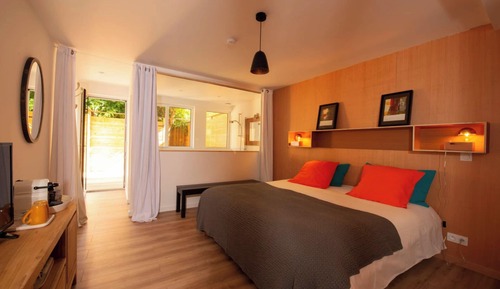 Habitación Confort doble, vistas al jardín