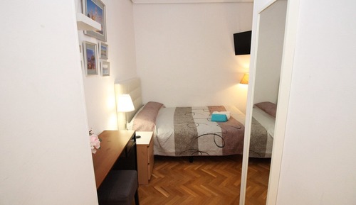 Habitación doble, baño compartido