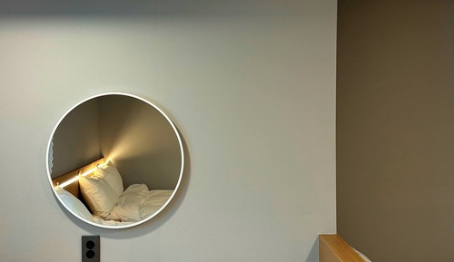 Habitación familiar, 2 camas dobles, vistas a la ciudad