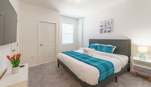 Habitación doble, 1 cama de matrimonio grande, no fumadores, baño privado