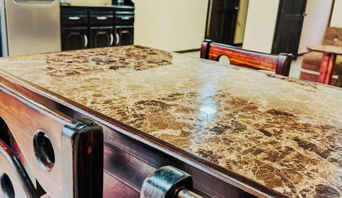 Casa superior, vistas al jardín