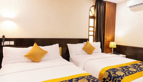 Habitación cuádruple familiar, vistas a la ciudad