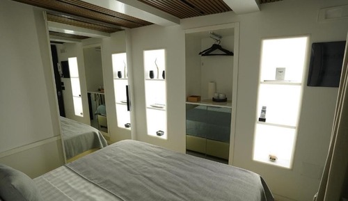Habitación doble, patio