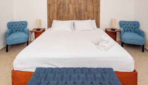 Estudio Deluxe, 1 cama de matrimonio grande, vistas a la playa