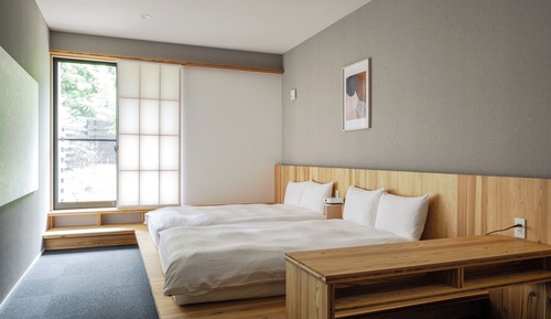 Habitación Deluxe con 2 camas individuales, en edificio anexo (with projector)