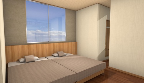 Habitación, no fumadores, terraza (JP Western,Shigarakiyaki openair bath)