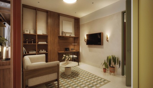 Suite estudio de lujo, balcón, vistas a la ciudad