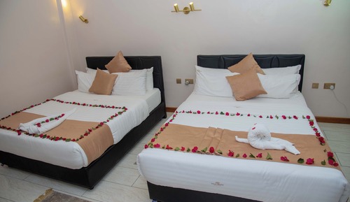 Habitación con 2 camas individuales