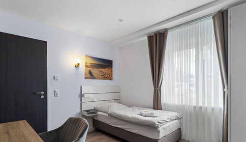 Habitación individual Confort, vistas al patio