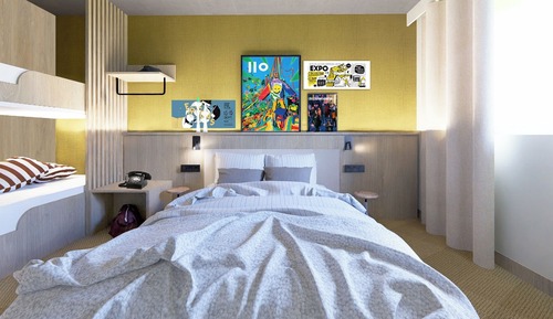 Habitación familiar, varias camas (POP)