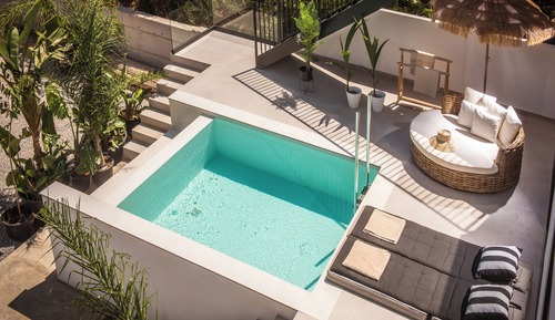 Suite junior, vistas a la piscina