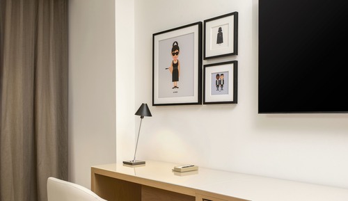 Habitación estándar, 2 camas de matrimonio