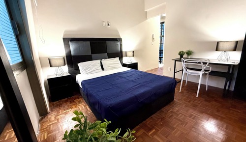 Habitación doble, baño compartido