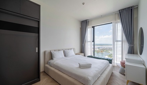 Apartamento Deluxe, 3 habitaciones, balcón, vistas al parque
