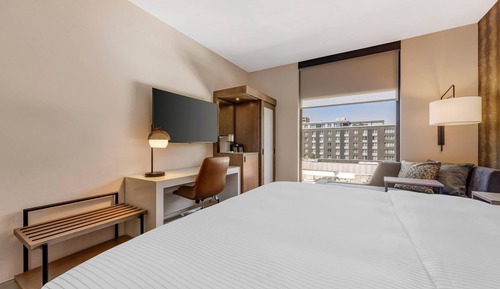 Habitación estándar, 1 cama de matrimonio grande, notificación por teléfono o timbre, no fumadores