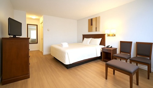 Habitación doble superior, 1 cama de matrimonio, no fumadores, microondas