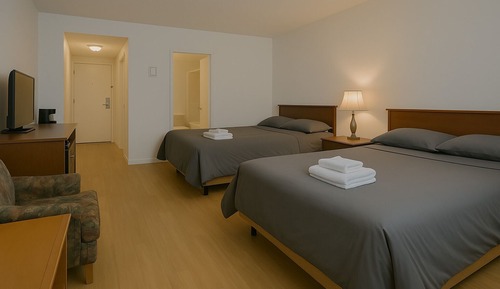 Suite familiar, varias camas, no fumadores, microondas