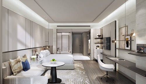 Habitación estándar, 1 cama de matrimonio grande, vistas al río