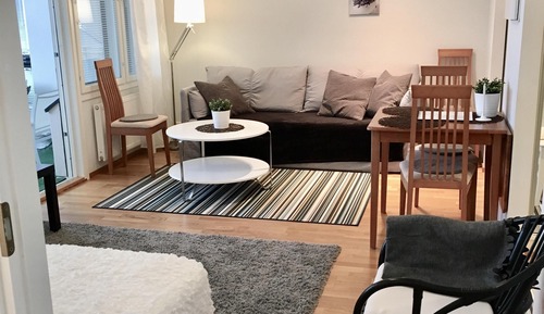 Apartamento Confort, 1 habitación, balcón, vistas al patio