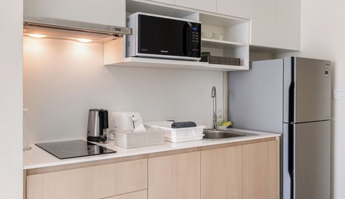 Apartamento Deluxe, vistas parciales al mar