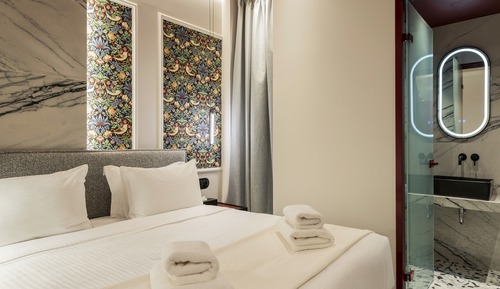 Habitación económica, balcón