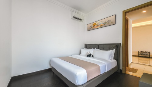 Suite Confort, 2 habitaciones, balcón, vistas al jardín
