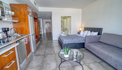 Suite estudio Confort, microondas, vistas a la playa