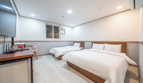 Habitación Deluxe con 2 camas individuales, vistas a la ciudad
