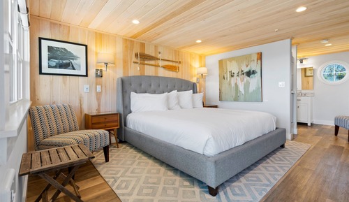 Habitación, vistas al puerto