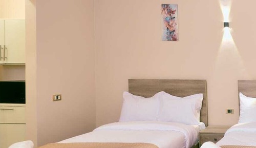 Habitación Deluxe con 2 camas individuales, balcón