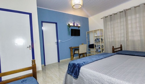 Habitación familiar, varias camas