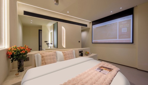 Habitación romántica doble, balcón, vistas al mar