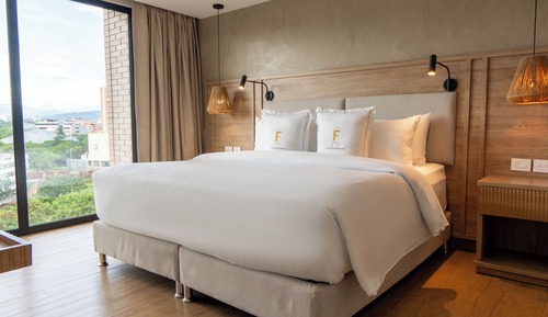 Suite Deluxe, 2 habitaciones, balcón, vistas a la ciudad