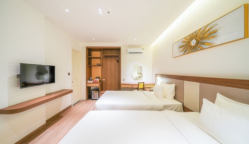 Habitación económica con 1 cama doble o 2 individuales