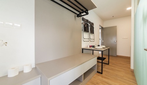 Estudio de lujo, 1 cama de matrimonio