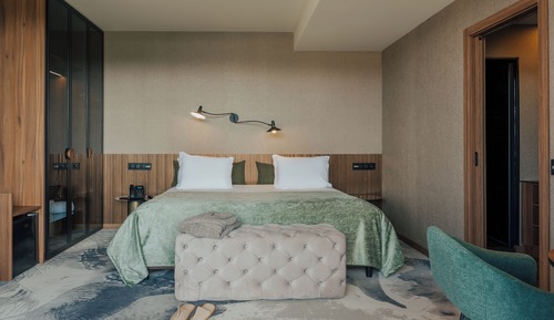 Suite superior, terraza, vistas al jardín
